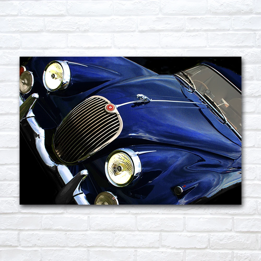 Jaguar XK150 классический автомобильный постер настенные художественные фотографии