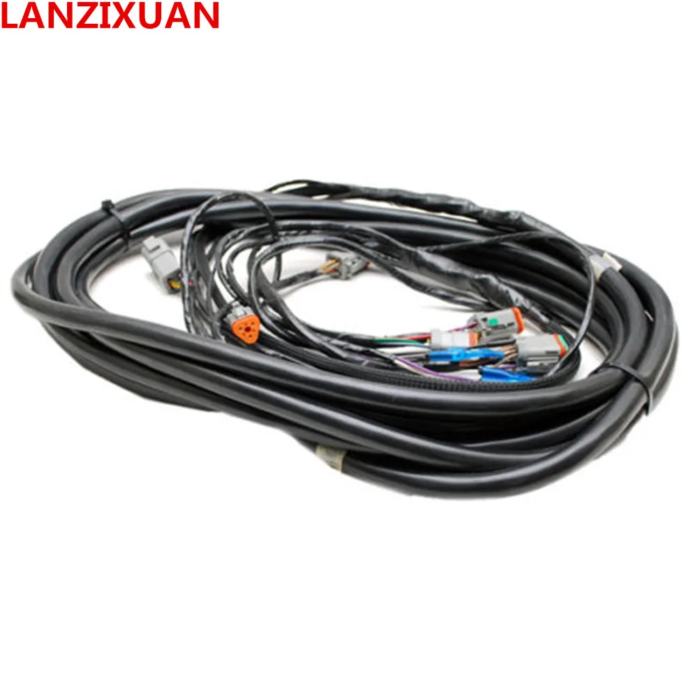 

New SystemCheck 0176340 176340 15ft Main Modular Ignition Wiring Harness Cable for Evinrude Johnson OMC Remote Control boxes