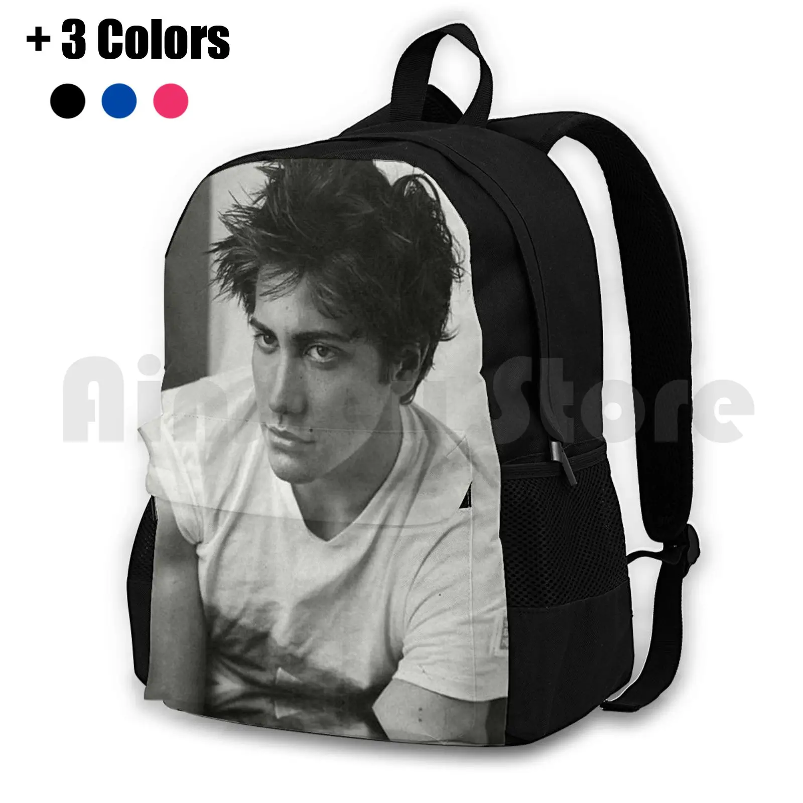 

Young Jake Gyllenhaal Outdoor Hiking Backpack Riding Climbing Sports Bag Young Actor Jake Gyllenhaal 90S 1990 American Usa
