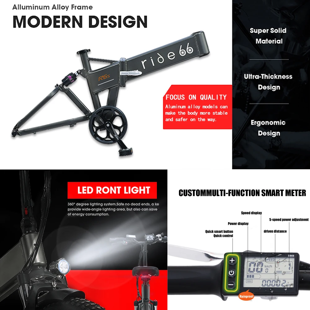 Bestellen Elektrische Bike 750W 48V15ah 45 Km/h Doppel Batterie Elektrische Mountainbike 4,0 Fett Reifen Elektrische Fahrrad Strand E-bike