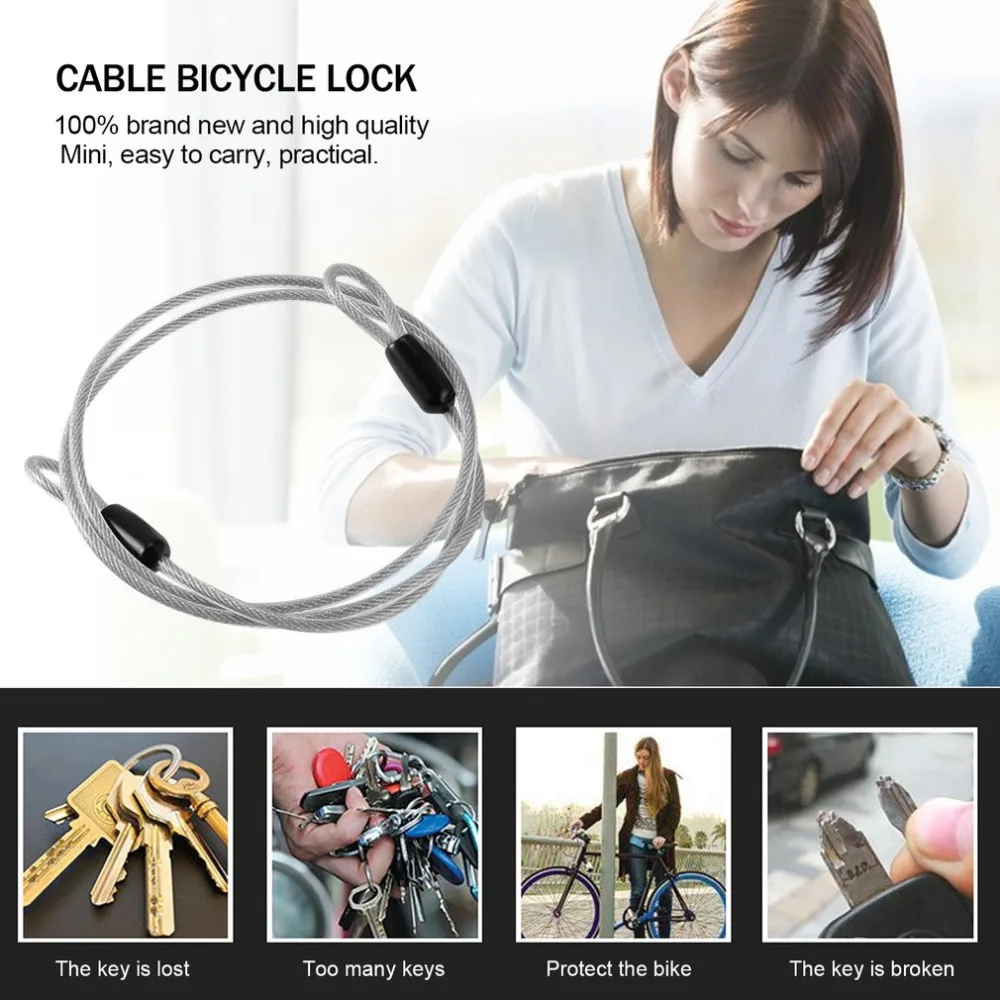 Горячая Распродажа Cable стальная проволока Rope1M для спорта на открытом воздухе