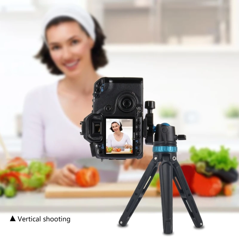 

PULUZ Pocket Mini Adjustable Metal Desktop Tripod Mount &360 Degree Ball Head for DSLR & Digital Cameras