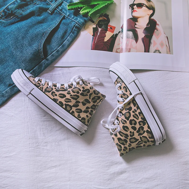 Женская Вулканизированная обувь Сезон осень зима Новинка Парусиновая