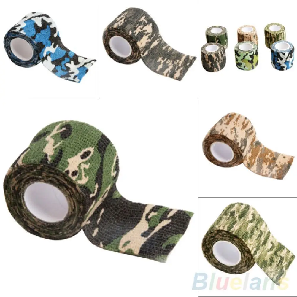 

Hunting Camouflage Tape Outdoor Camo Gun Hunting Waterproof Camping Camouflage Stealth Duct Tape Camouflage Cycling Stickers