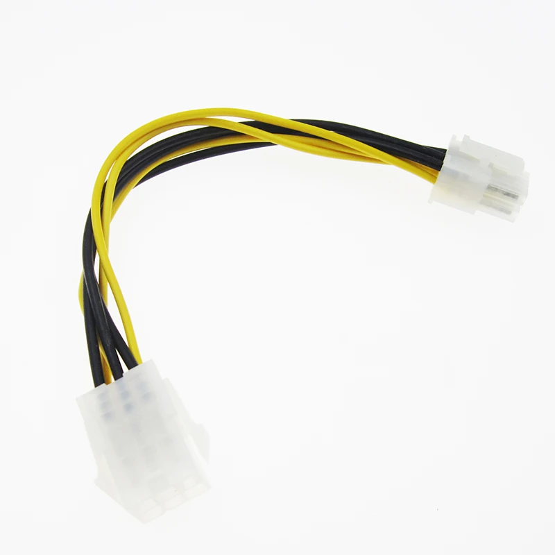 2019 новый 20 см PCI Express компьютерный кабель 4 6 pin к 8 Женский адаптер питания BBC