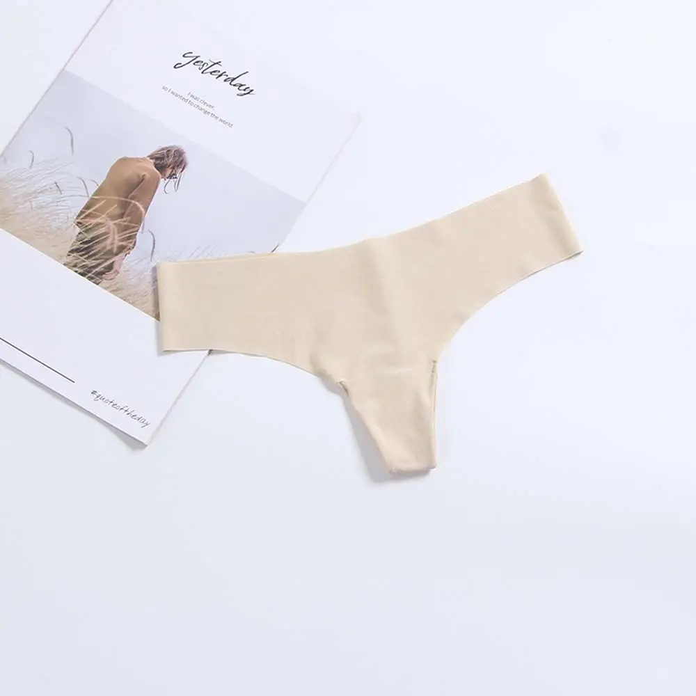 Сексуальные женские трусики-стринги креативные бесшовные трусики с буквенным
