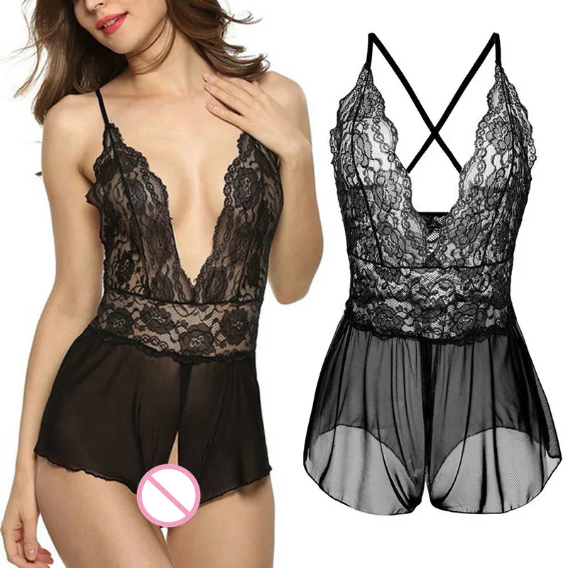 

Женский открытый бюстгальтер, нижнее белье с открытой промежностью, сексуальное нижнее белье с глубоким V-образным вырезом, эротическое кру...