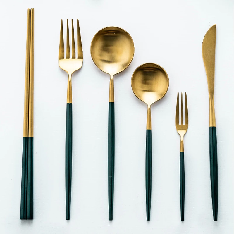 Столовая посуда столовые приборы из нержавеющей стали | Дом и сад