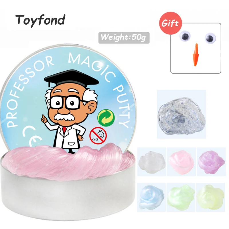Новая прозрачная жидкая стеклянная шпатлевка жвачка для рук слайм игрушки