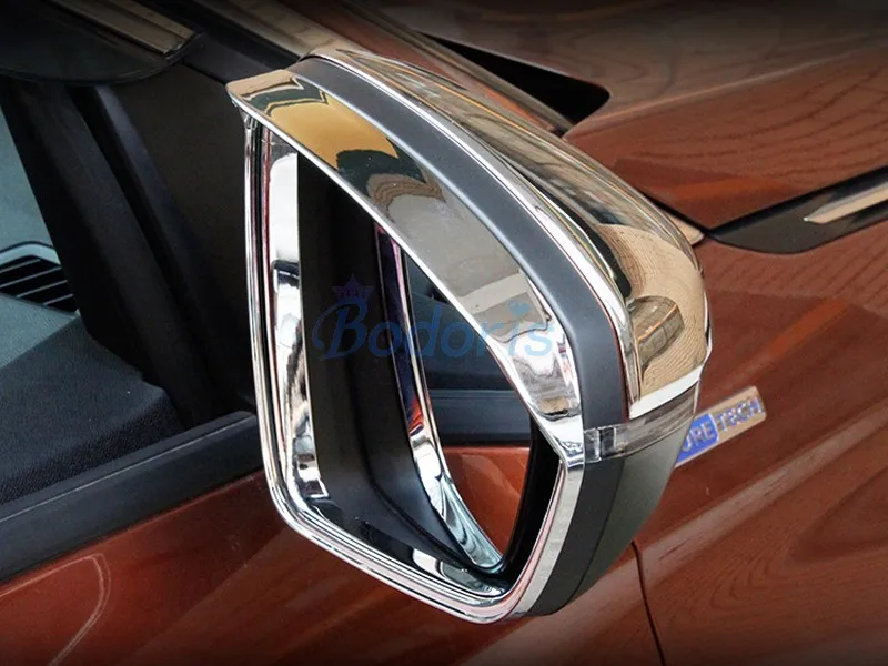 For Peugeot 5008 3008 GT 2017 2018 Silver Side Mirror Overlay Rear View Rain Hat Cover Trim Chrome Car Styling Accessories | Автомобили и