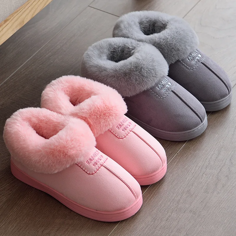 Женские зимние ботинки женские ботильоны теплые хлопковые на меху женская обувь