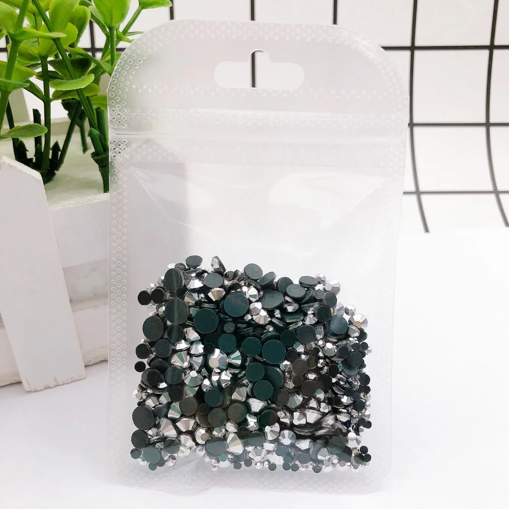 

Новая упаковка, 1000 шт., Микс Стразы, стразы горячей фиксации, кристаллы «сделай сам» с плоским основанием, декоративно-прикладное искусство, ...