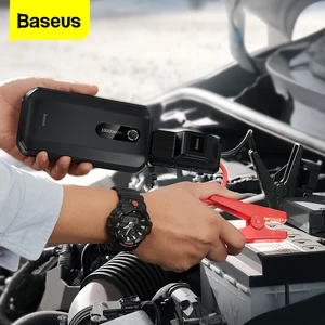 baseus portable car jump starter device power bank emergency 10000mah high power 12v car battery booster auto starting device free global shipping