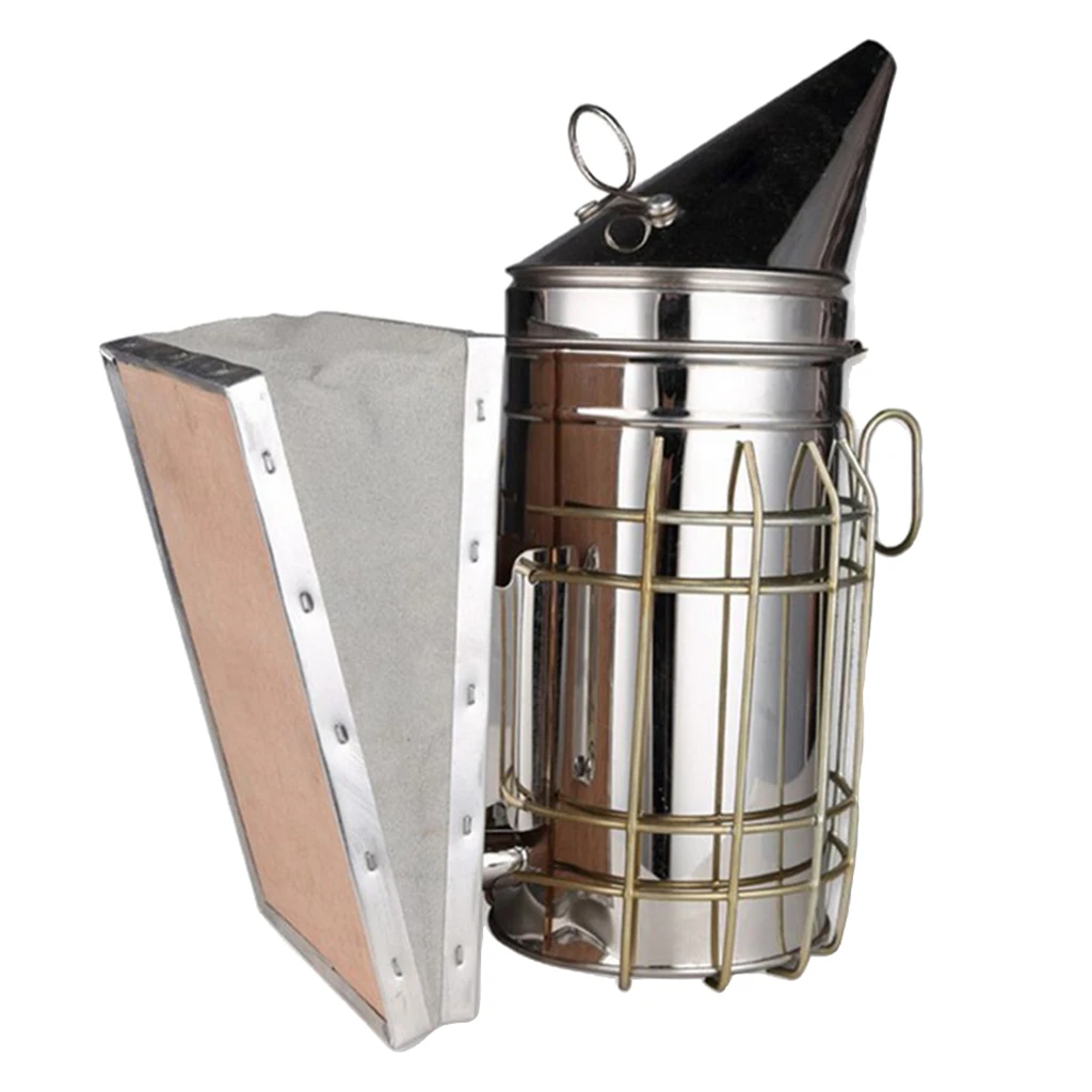 

8Pcs Set Beekeeping Equipment Beekeeper Tools Smoker Catcher Hive Tool Kits