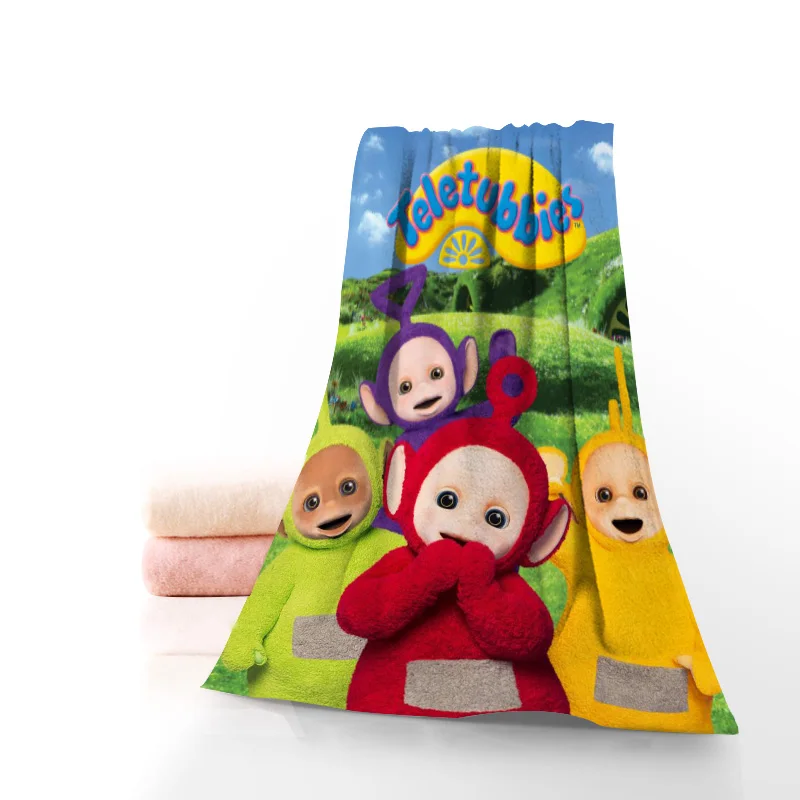 Горячее аниме Teletubbies полотенце из микрофибры банное для путешествий пляжа лица