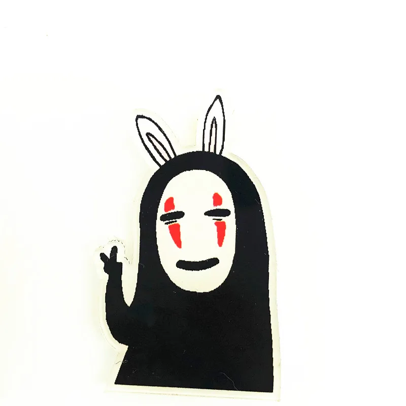 1 шт. милые аниме из мультфильмов без лица Мужская акриловая брошь Kawaii значки