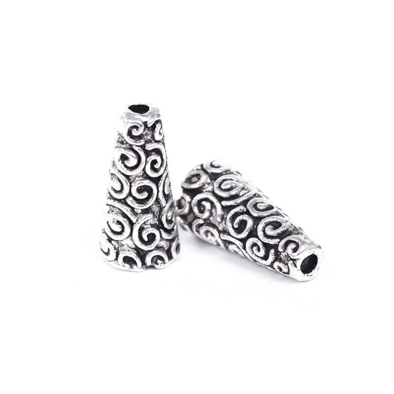 Оптовая продажа 40 шт DIY конические колпачки для колонны античные декоративные