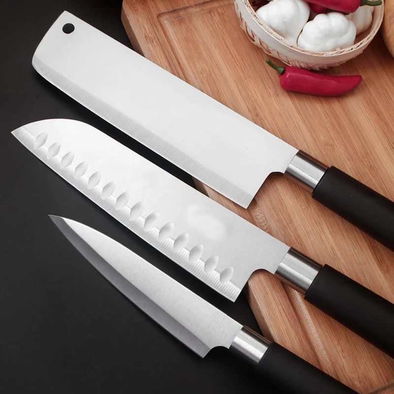 New Arrival Kitchen Knives Set Santoku Nakiri Utility Knife Super Sharp Blade Japan Cooking Tools Sale | Дом и сад