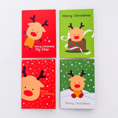 20pages/sheet Retro Notepad Book Korean Lovely Cartoon Image Notebook Vintage For Kids Stationery Height:8cm - Цвет: 1PC random