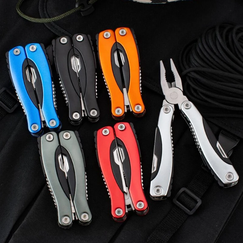 Набор мультитулов для кемпинга Мультитул плоскогубцы из нержавеющей стали