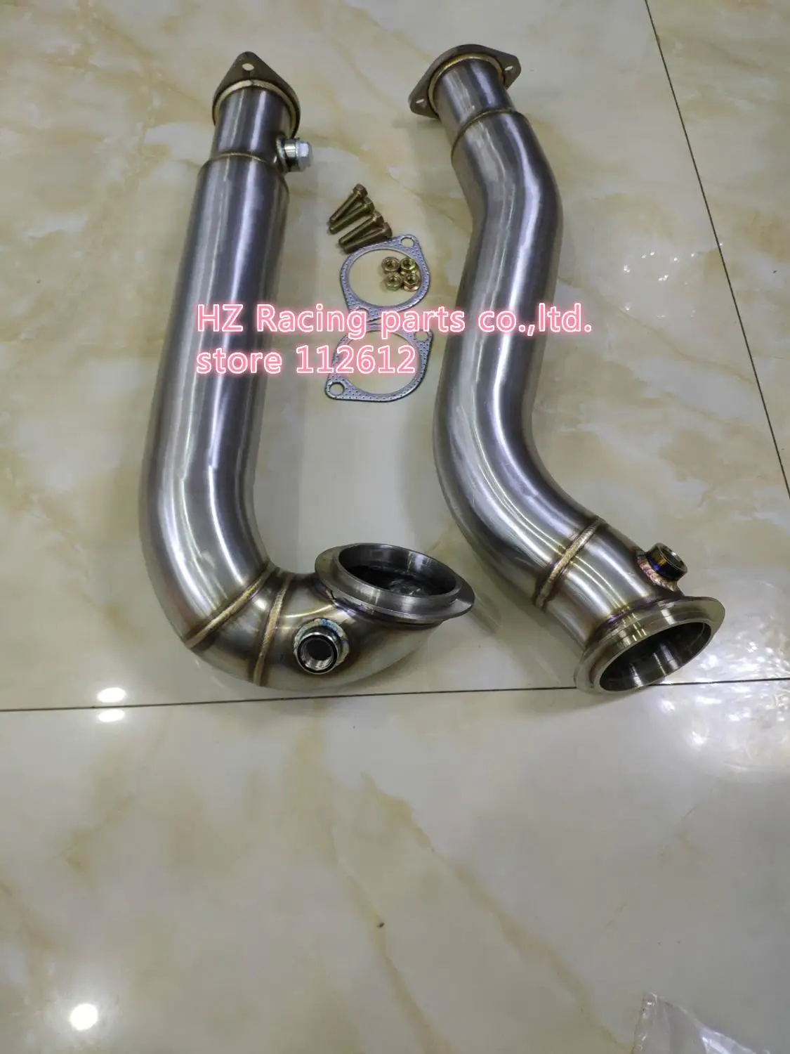 Выхлопная труба для N54 Engine 5 Series Downpipe E60 535i 3 0 '⟊tless выхлопная 2008-2010 | Автомобили