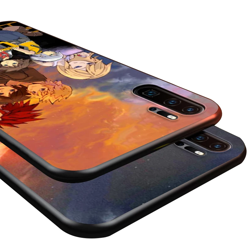 

Black Cover Anime King Hearts for Huawei P40 P30 P20 P10 P9 P8 Pro Lite 4G 5G 2019 2017 Plus Mini Phone Case