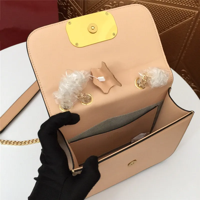 

bags for women 2021 new luxury crossbody bags High quality genuine leather Shoulder Female bag Chain small square bag