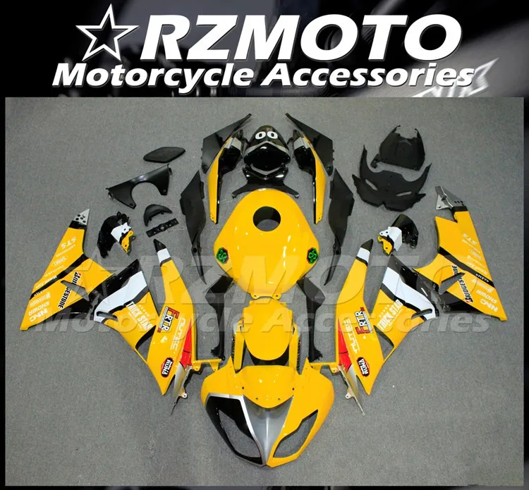 Новый комплект обтекателей для мотоцикла ABS Подходит Kawasaki Ninja ZX-6R 636 09 10 11 12 ZX6R 2009 2010