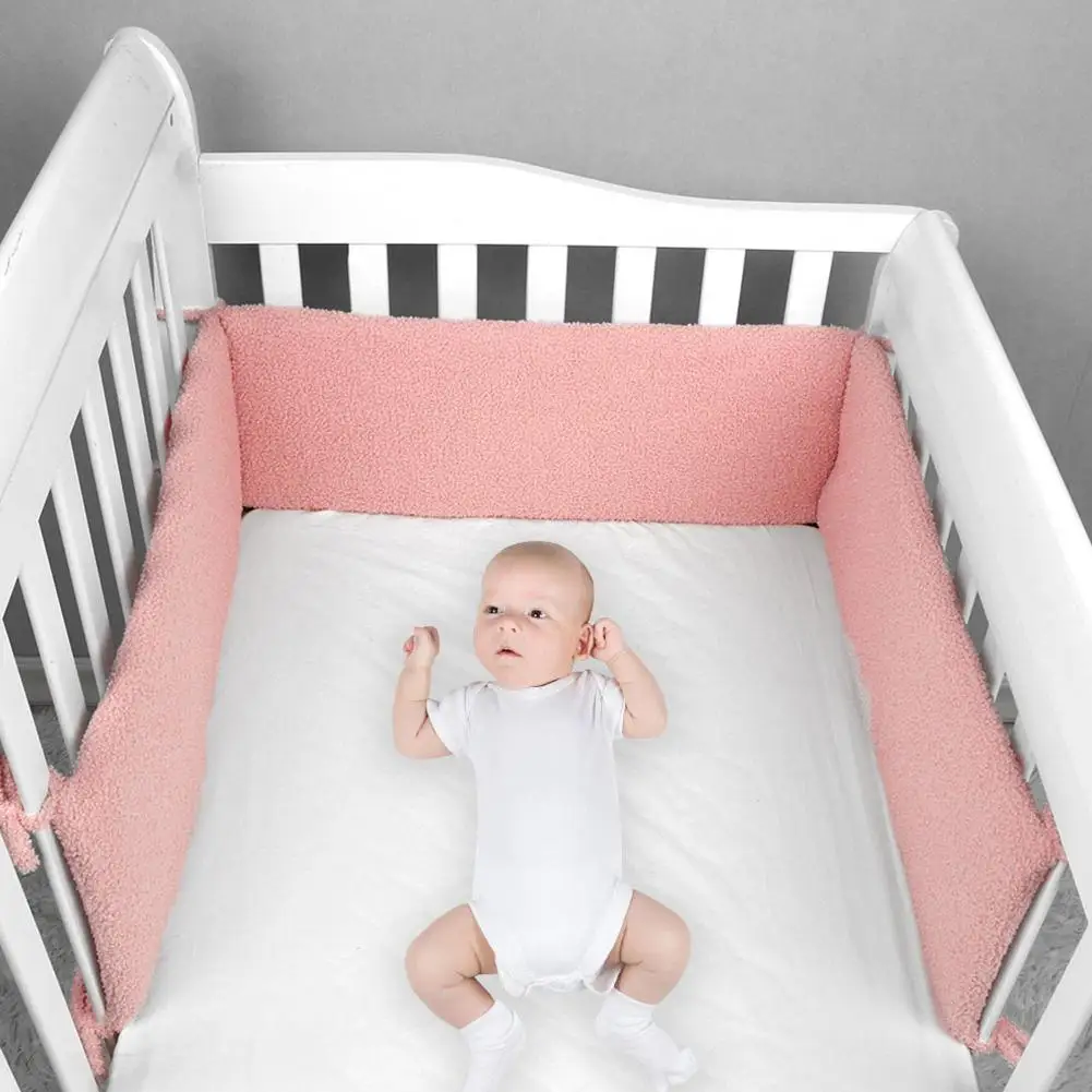 

Baby Crib Bumper Pads Washable Padded Crib Protectable Anti-collision Baby Bed Circumference Support Dropshipping