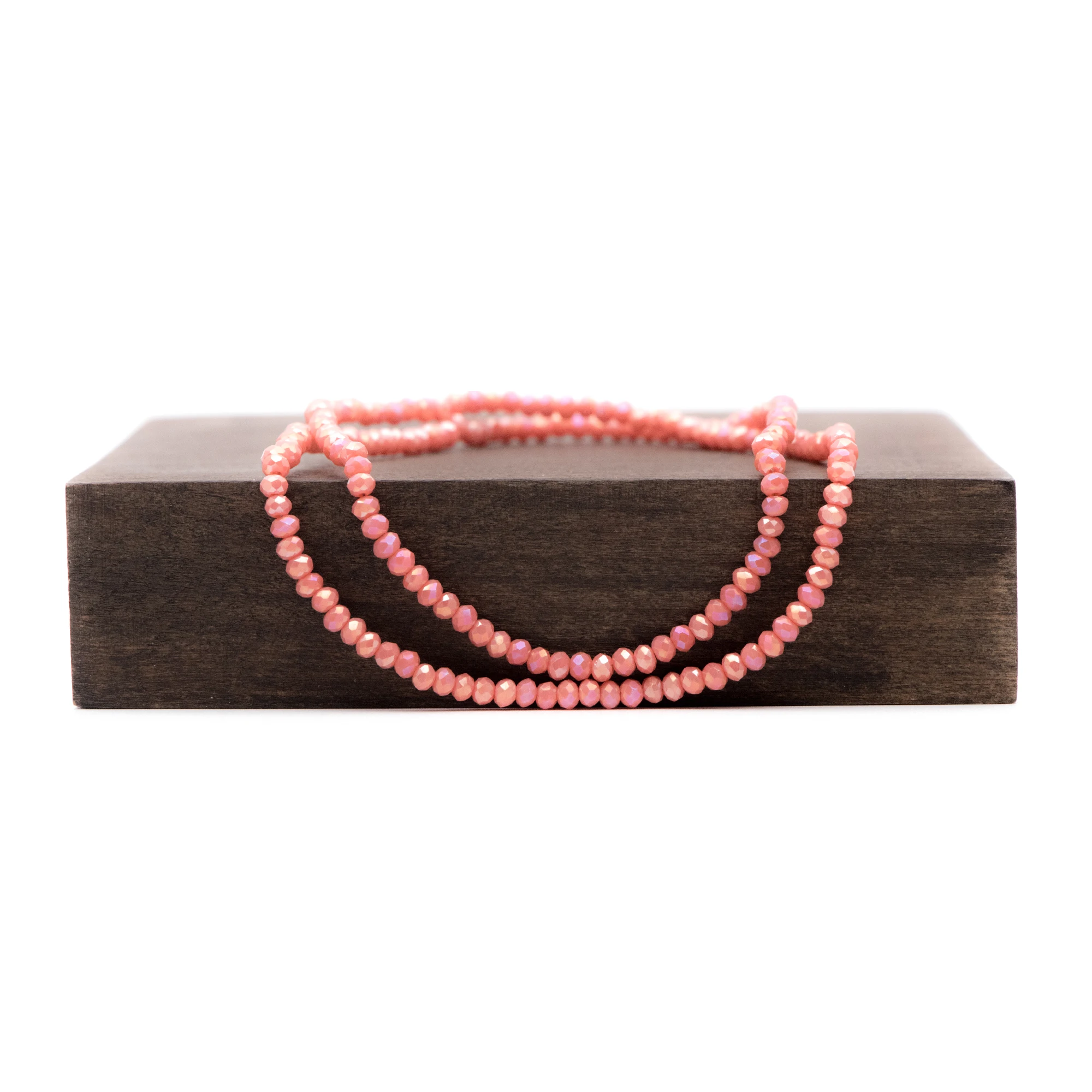 

Crystal Glass Rondelle Faceted Tiny beads 3mm, Loose Beads DIY Jewelry Making Necklace Bracelet Earrings Accessories (#BZ99-5)