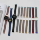 Ремешок металлический магнитный для Samsung Galaxy watch 344 Classic Active 2, браслет для Huawei watch GT 22e Amazfit GTRBip, 22 мм 20 мм