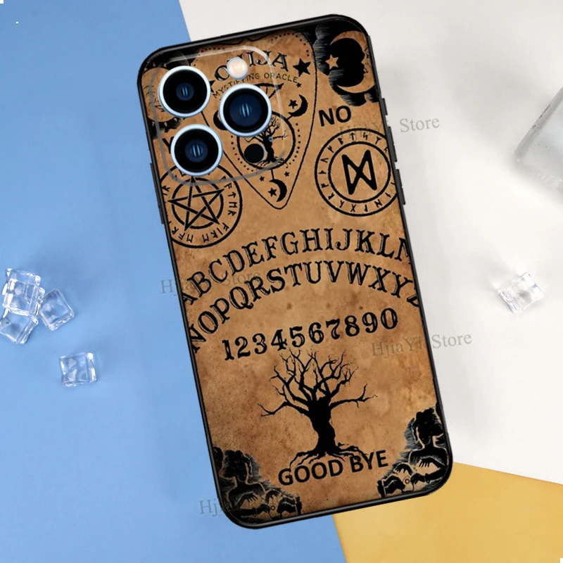 Girly Pastel Witch Goth Ouija Case For iPhone XR X XS Max 5S 6S 7 8 Plus SE 2020 11 12 13 Pro Max Mini Phone Cover images - 6
