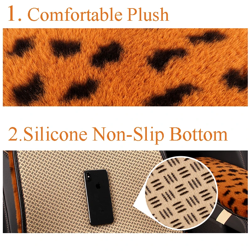Plush Car Seat Covers Universal Winter Warm Cushion Pad Mat Protector Automobiles Interior Auto Accessories Styling | Автомобили и