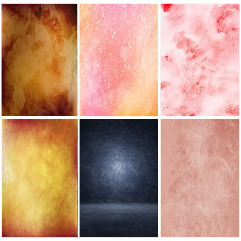 

SHENGYONGBAO Art Cloth Vintage Hand Painted Photography Backdrops Props Texture Portrait Photo Studio Background 201120PFK-01