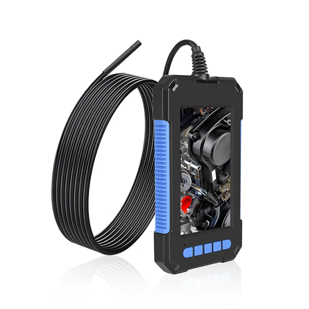 

5MM Industrial Inspection Borescope Camera Waterproof Screen Endoscope Signal Dual Lens Camera 4.3 Inch IPS Full Color