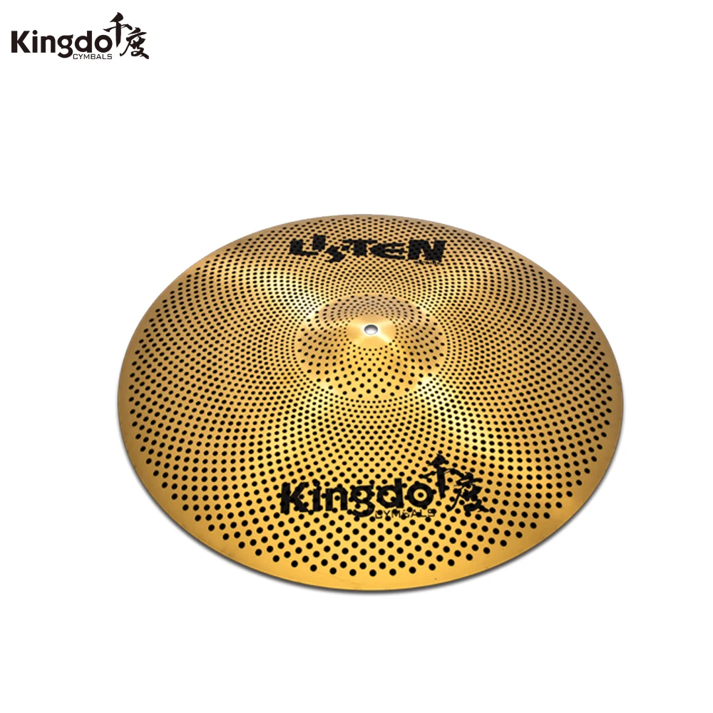 Высококачественные тарелки для барабанов с низким уровнем звука 18 дюймов|Гонг и