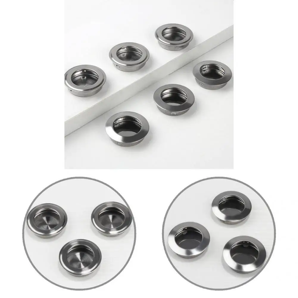 

Recessed Handle Compact Wide Applications Solid Sturdy Durable Hidden Handle for Drawer Flush Pull Handle Hidden Handle