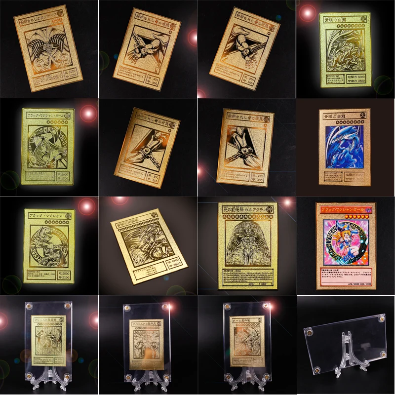 YU GI OH Золотая карта металлическая карта местный японский Золотой глаз белый дракон VOL издание Коллекционная карта детская игрушка подарок