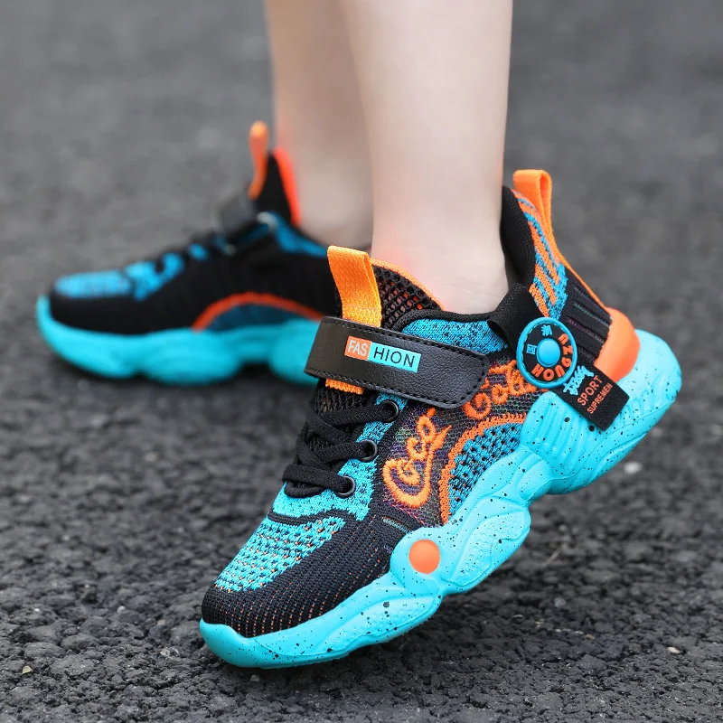 

New Luxury Kids Shoes Sport Boys Fashion Casual kids Sneakers Summer Children Shoe Boy Soft Bottom Big Boy Running Shoes