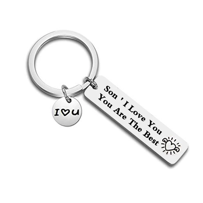 Смешные Пары брелок с гравировкой спасибо за все оргазмы кольцо для ключей из