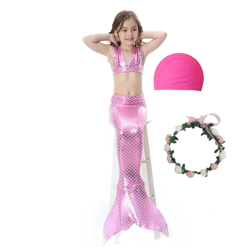 Новинка красивое детское одеяло хвост русалки для плавания бикини нарядное