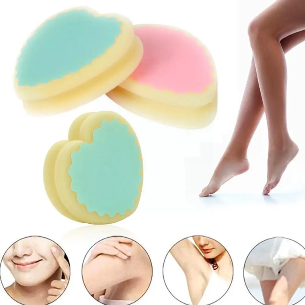 

1 Pair Painless Hair Removal Depilation Soft Sponge Skin Pad Remove Hair Effective Beauty Tool Care Remover Dropshipping E3e9