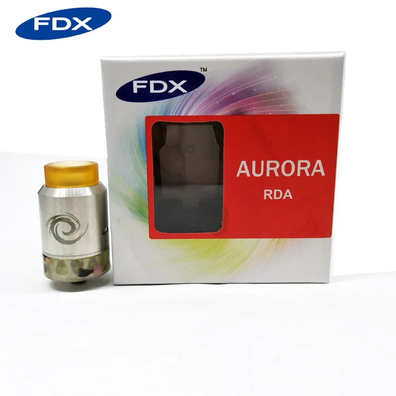 FDX капельный испаритель RDA капельница распылитель 510 резьба 24 мм меховой бак для