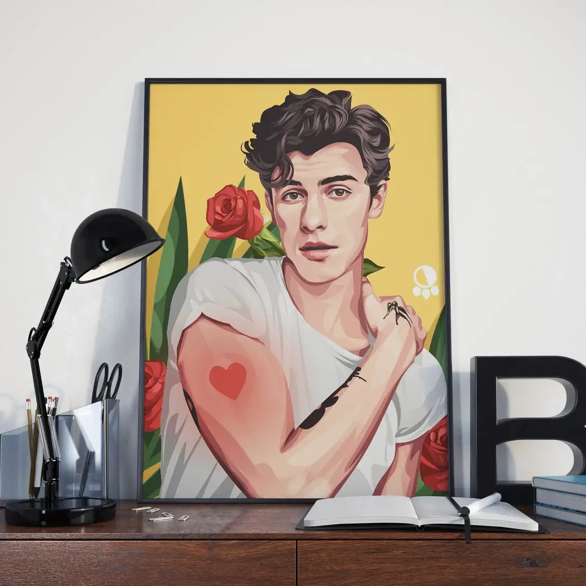 

Wall Art Home Decor Music Canvas Shawn Mendes Print Singer Painting No Frame Modern Flower Poster Living Room Modular Pictures