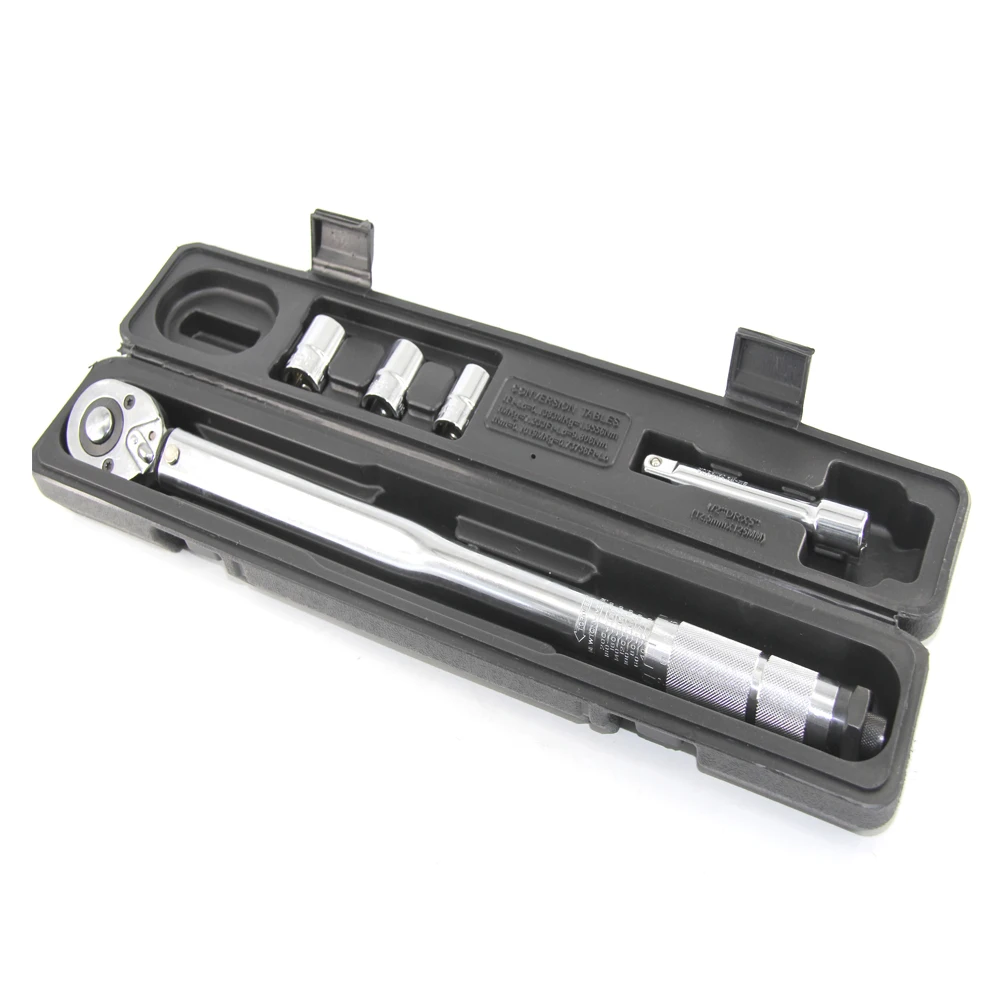 1/2 Inch Drive Torque Wrench Two Way To Accurate Mechanism Spanner Vehicle Repair Tools 40-210Nm