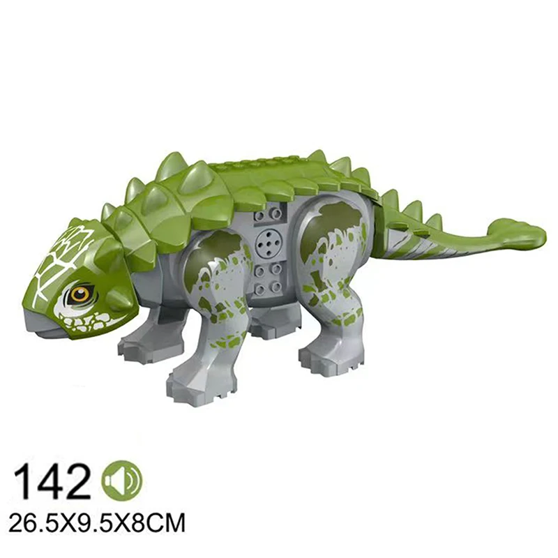 Блокировочные блоки большой динозавр Юрского периода строительные игрушки парк