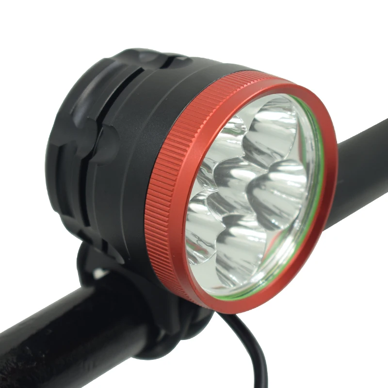 

WasaFire 1000ML Ultra Bright LED Bike Front Light 6* XM-L T6 Bicycle Light Cycling MTB Headlight Head Lamp Only Lamp ,No Battery