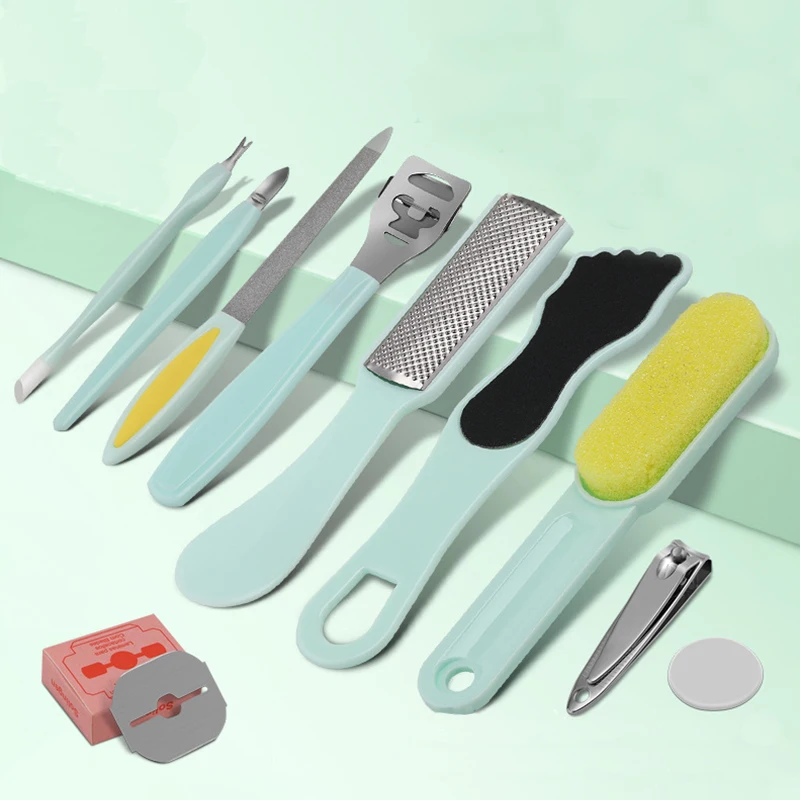 Набор для маникюра и педикюра комплект из 10 шт./компл. пилок ухода за ногами