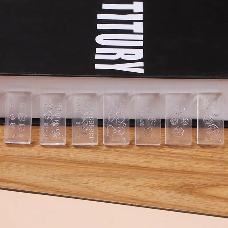 

30Pcs 3D Acrylic Silicone Mold Carving Floral Mould for Nail Art DIY Decoration