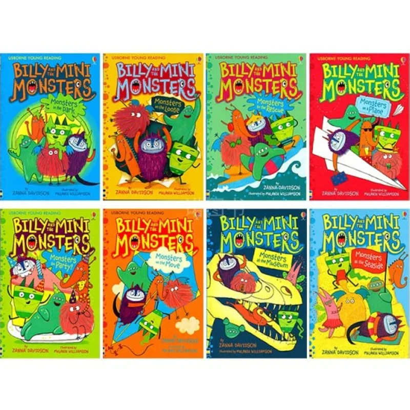 8 Billy and Little Monster Set Children's English Books Children's Extracurricular Books enlarge